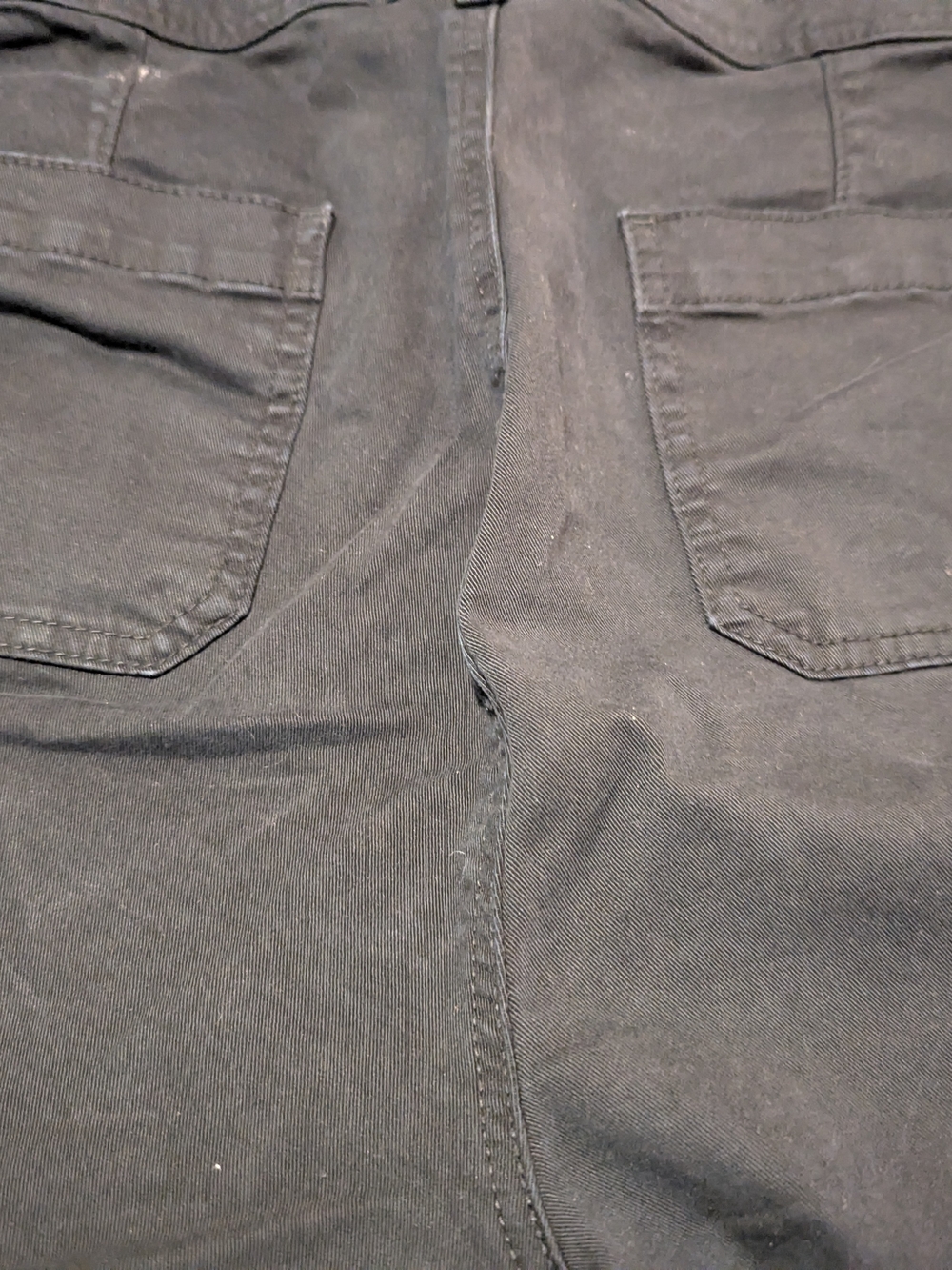 torrid Black High-Rise Button-Front Shorts - Picture 5 of 5